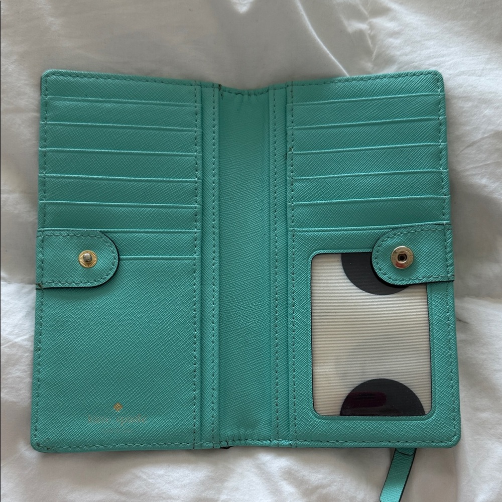 Kate Spade Aqua Wallet - Picture 2 of 10